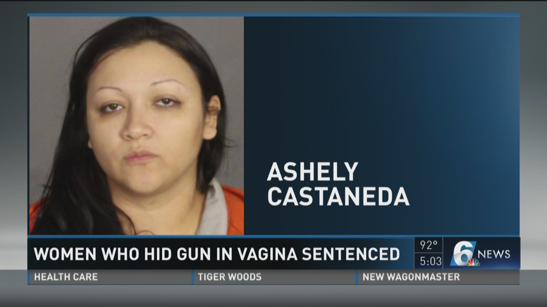 Woman With Pistol In Vagina Gets Probation For Meth Possession Police