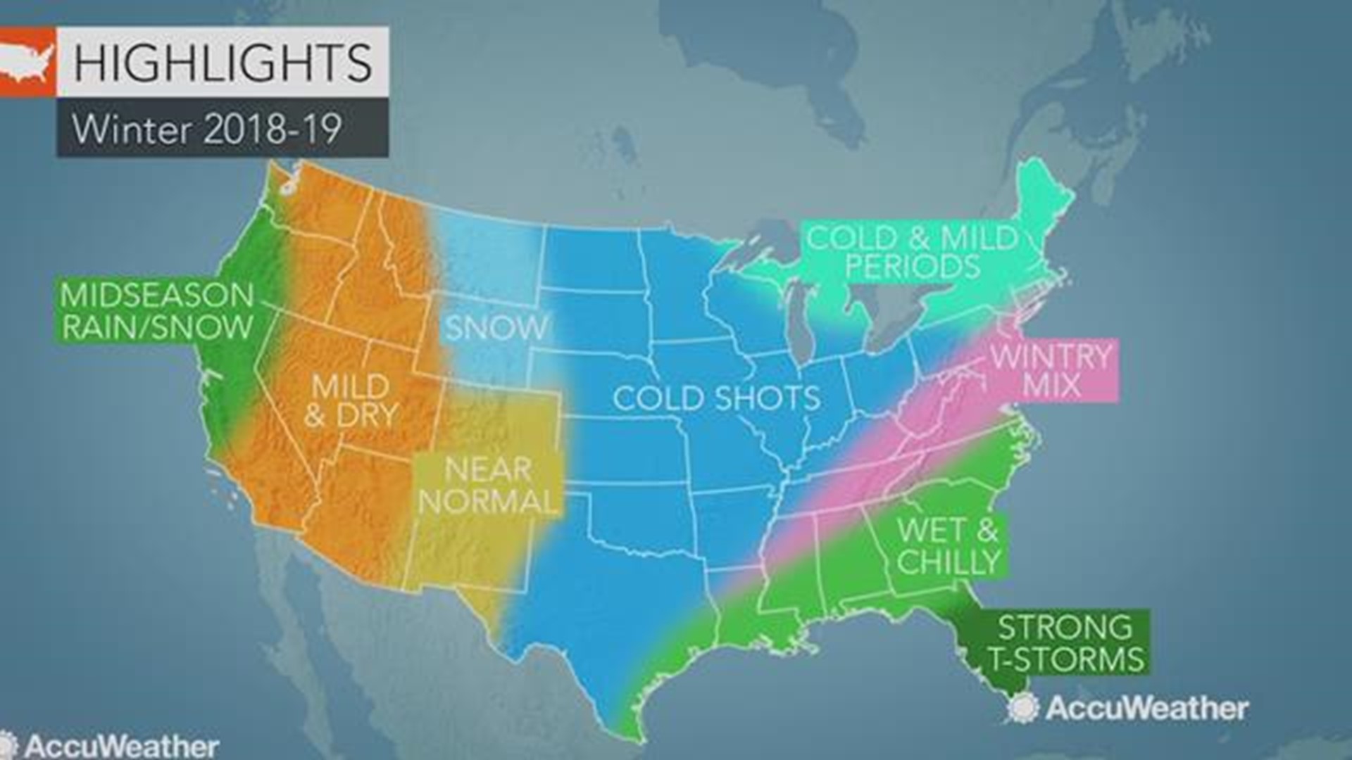 The return of an El Niño weather pattern will have a significant influence on the winter season.