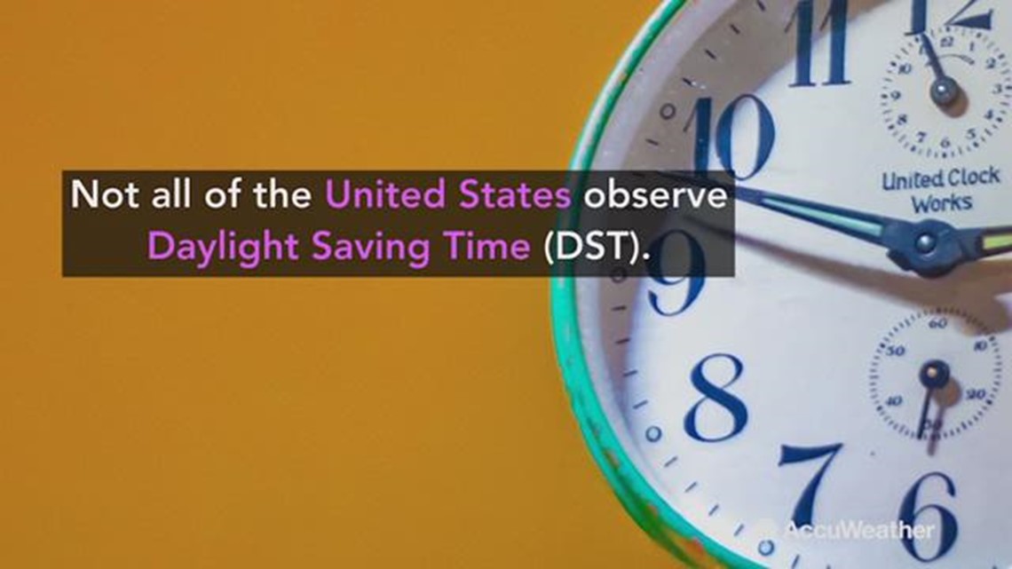 These US states don't observe Daylight Saving Time cbs19.tv