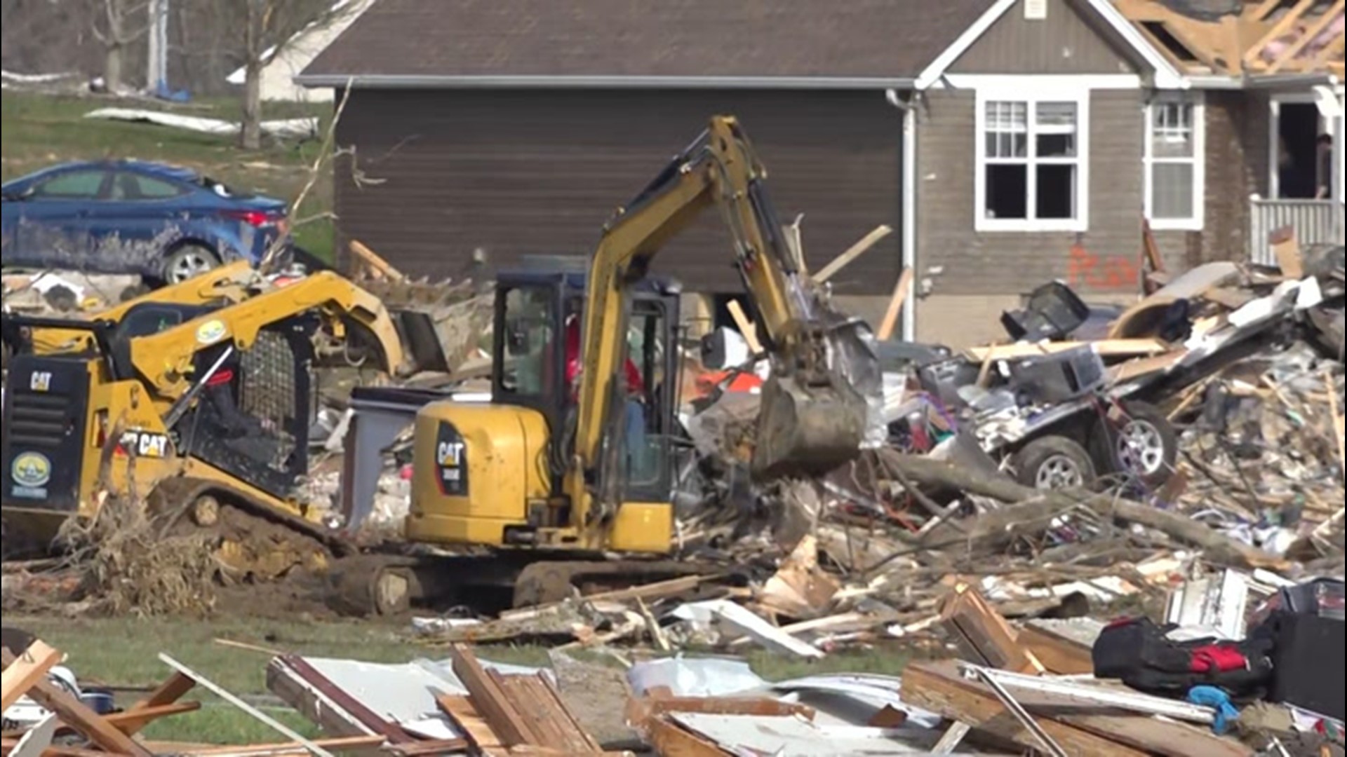 Residents of Putnam County in Tennessee come together on March 4 to restore their communities after getting devastated by a tornado.