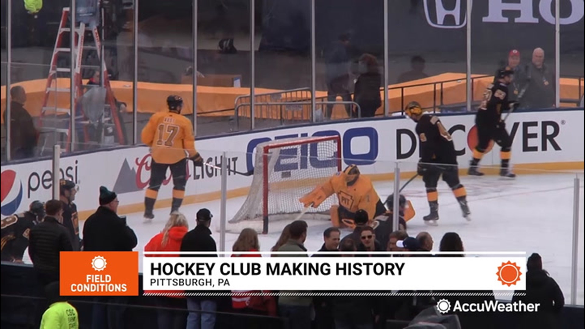 Accuweather's Dexter Henry takes a look at how a club is helping to make the sport of hockey more inclusive.
