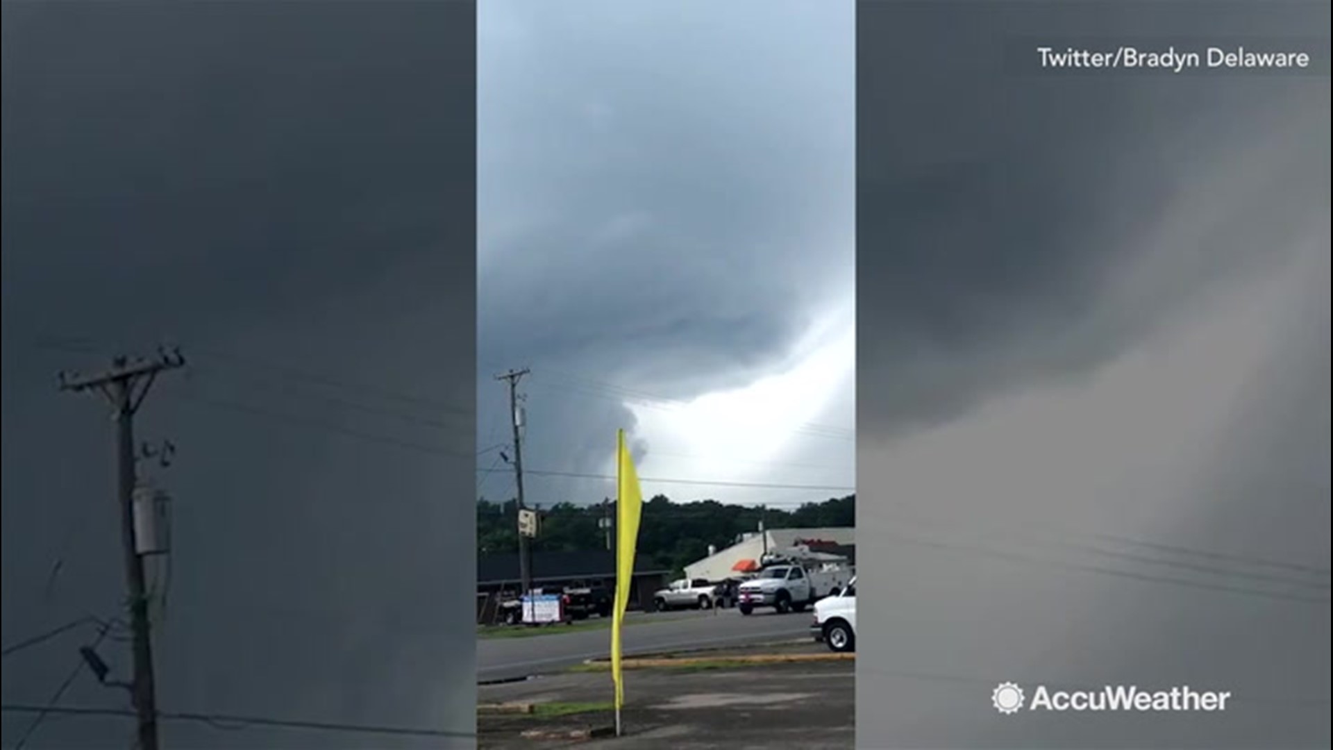 A storm that was predicted to affect the town of Irvine, Kentucky on June 24, seemed like it could have become something far worse when it started to quickly rotate. While the storm didn't end up becoming a tornado, it had residents concerned for a time.