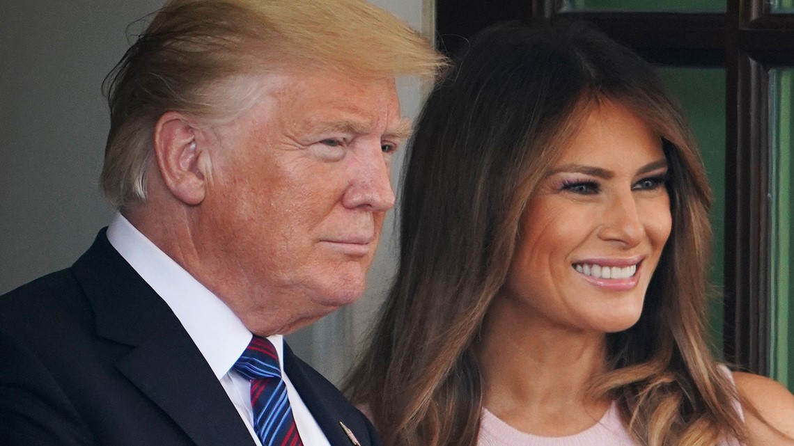 Melania Trump says she loves her husband, ignores cheating rumors ...