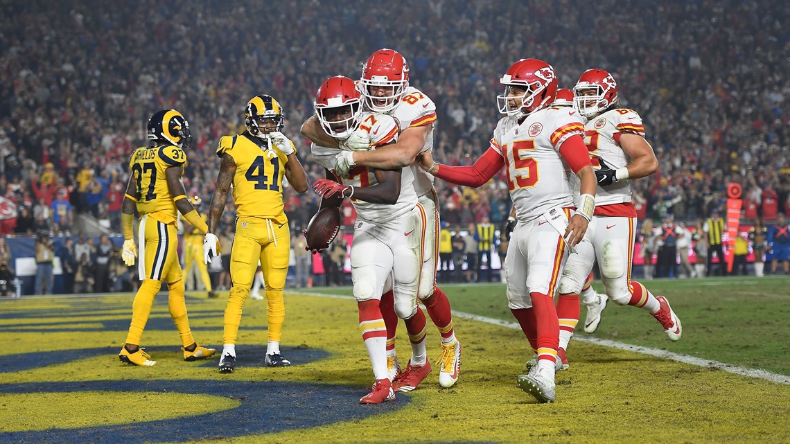 Rams Outlast Chiefs In Highest scoring Monday Night Football Game 