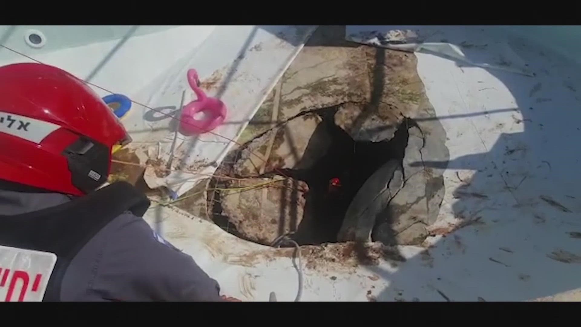 Swimming pool sinkhole in Israel claims life of Israeli man | cbs19.tv