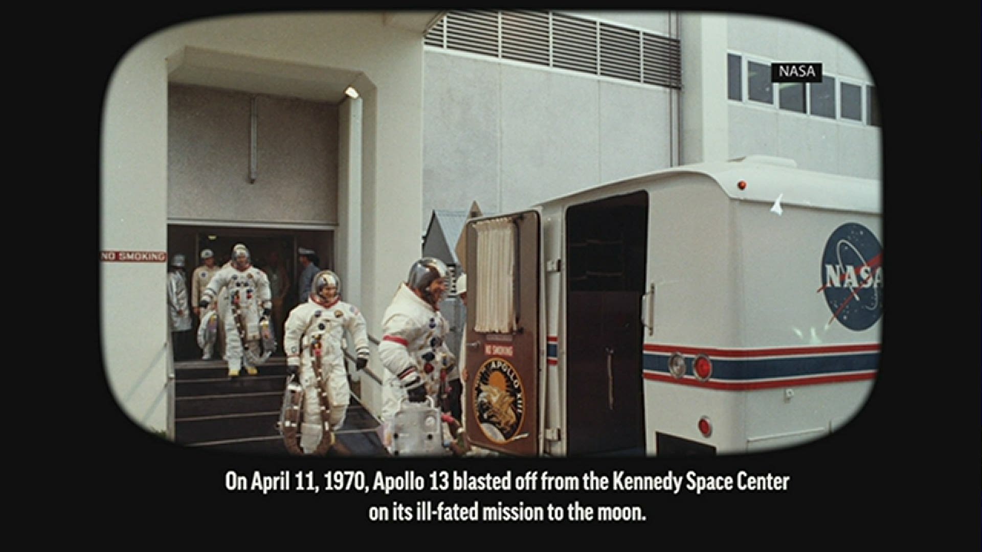 Apollo 13's astronauts say they never gave a thought to their inauspicious mission number as they blasted off for the moon 50 years ago.