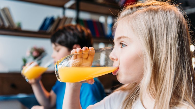 Experts Kids younger than 6 should only be drinking water