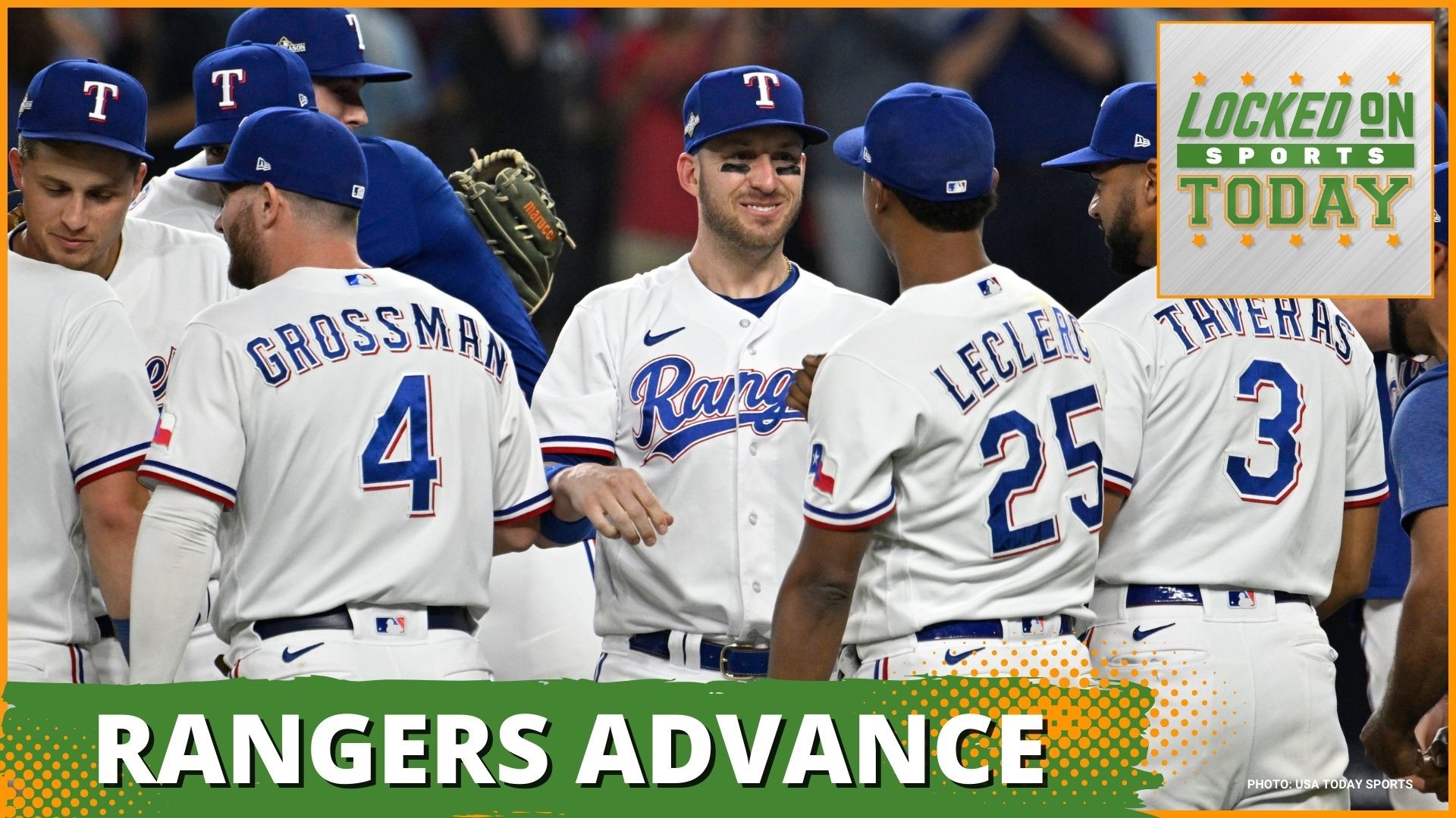 Discussing the day's sports stories from the Rangers advancing and the Braves tying the series to talking Warriors with Kevon Looney.