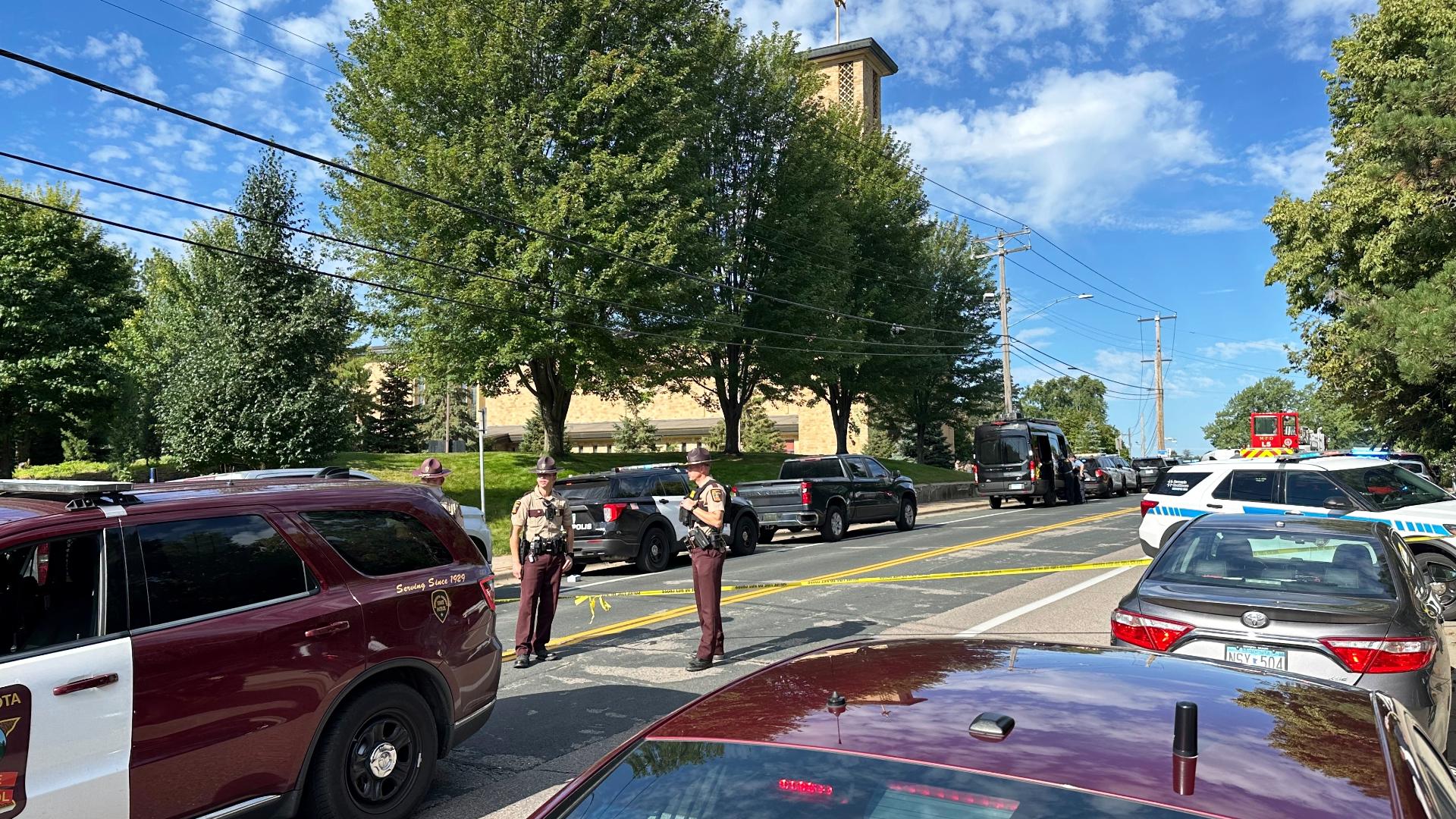 Officials say the shooter has been contained.