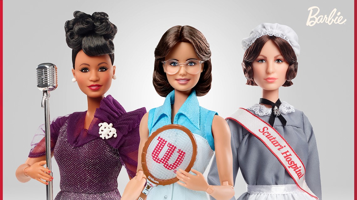 Wacht even propeller bloeden Billie Jean King, Ella Fitzgerald latest to join Barbie's inspiring women  line | cbs19.tv