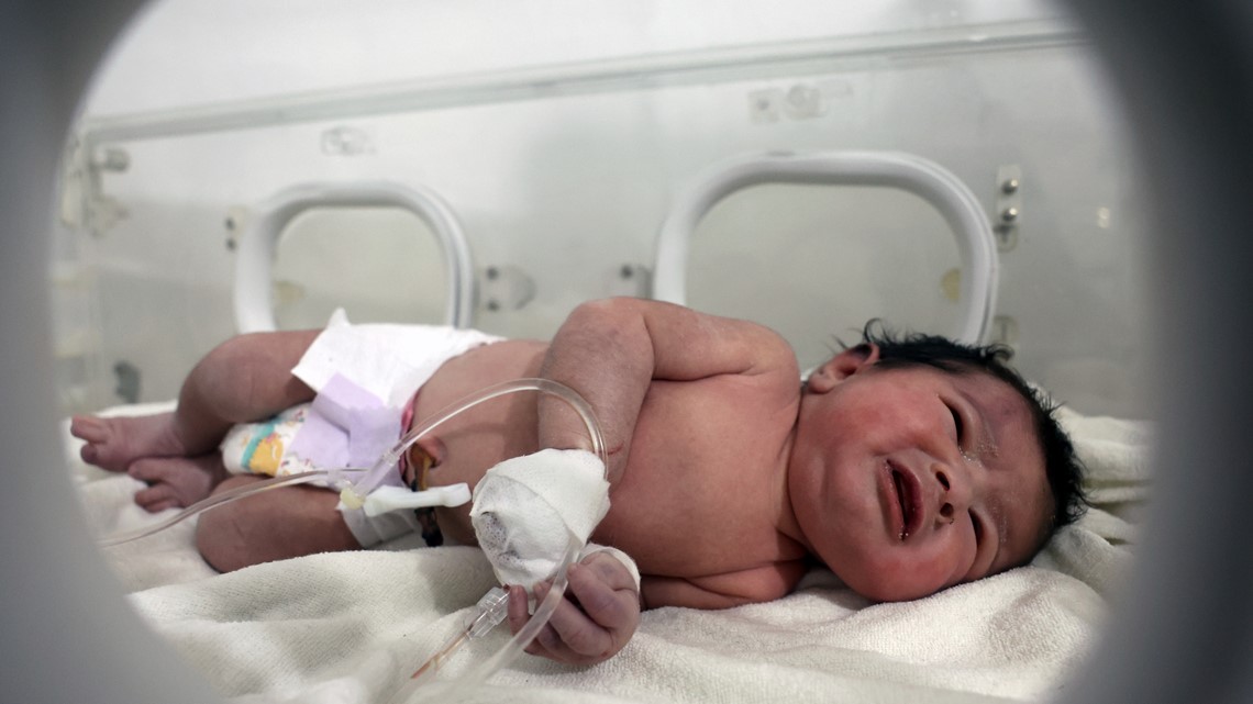 Syria, Turkey earthquakes: Newborn baby born in rubble doing well - Vimarsana News