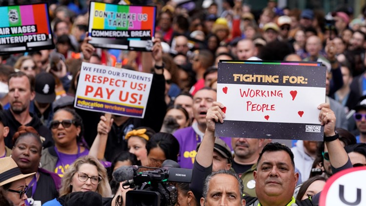 Hollywood actors union votes to authorize strike, writers strike continues