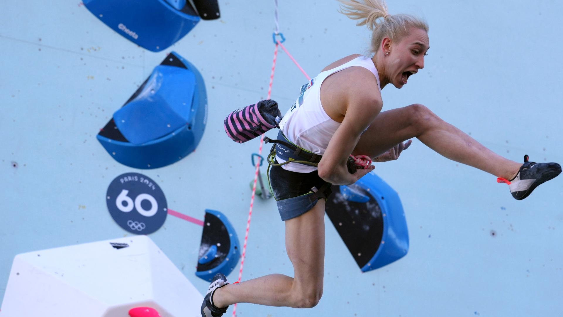 Here's how Team USA did in the women's sport climbing final cbs19.tv