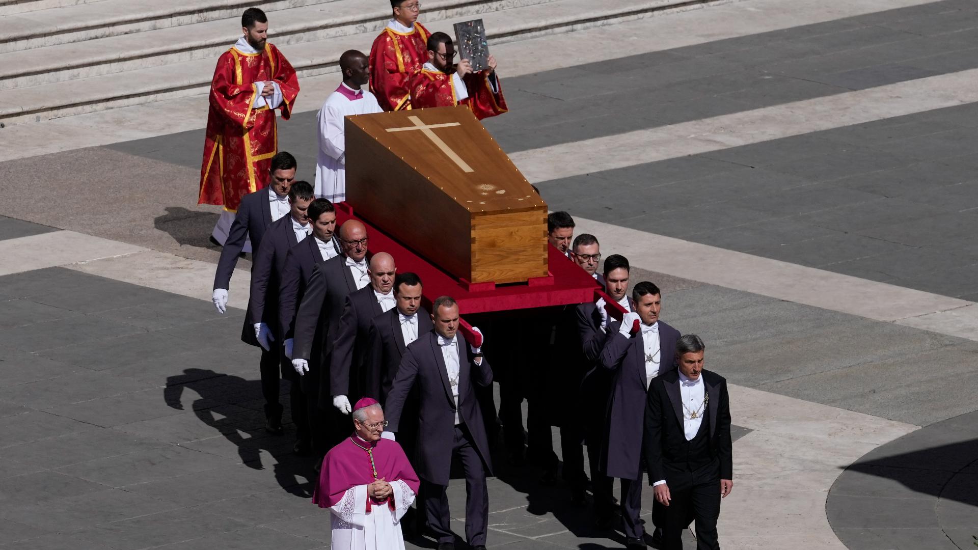 Pope Francis is being laid to rest Saturday in ceremony consistent with his priorities as pope and personal wishes as pastor.