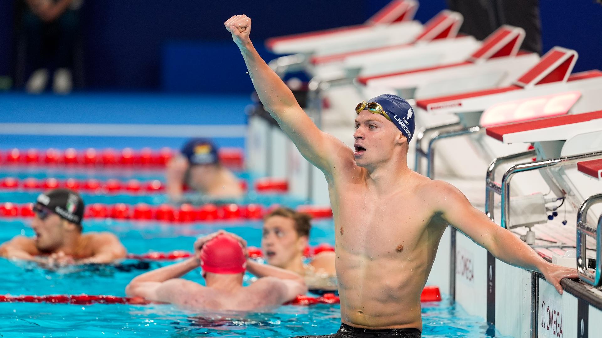 French swimmer Léon Marchand was on a worldrecord pace Sunday cbs19.tv