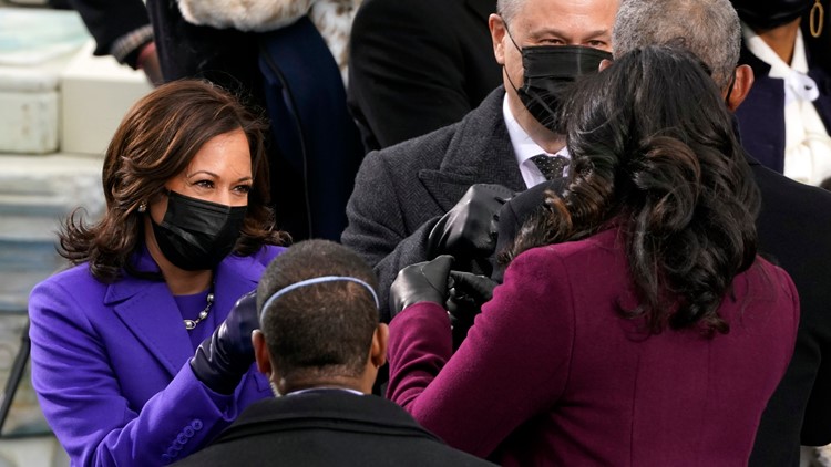 The symbolic meaning behind the color purple on Inauguration Day