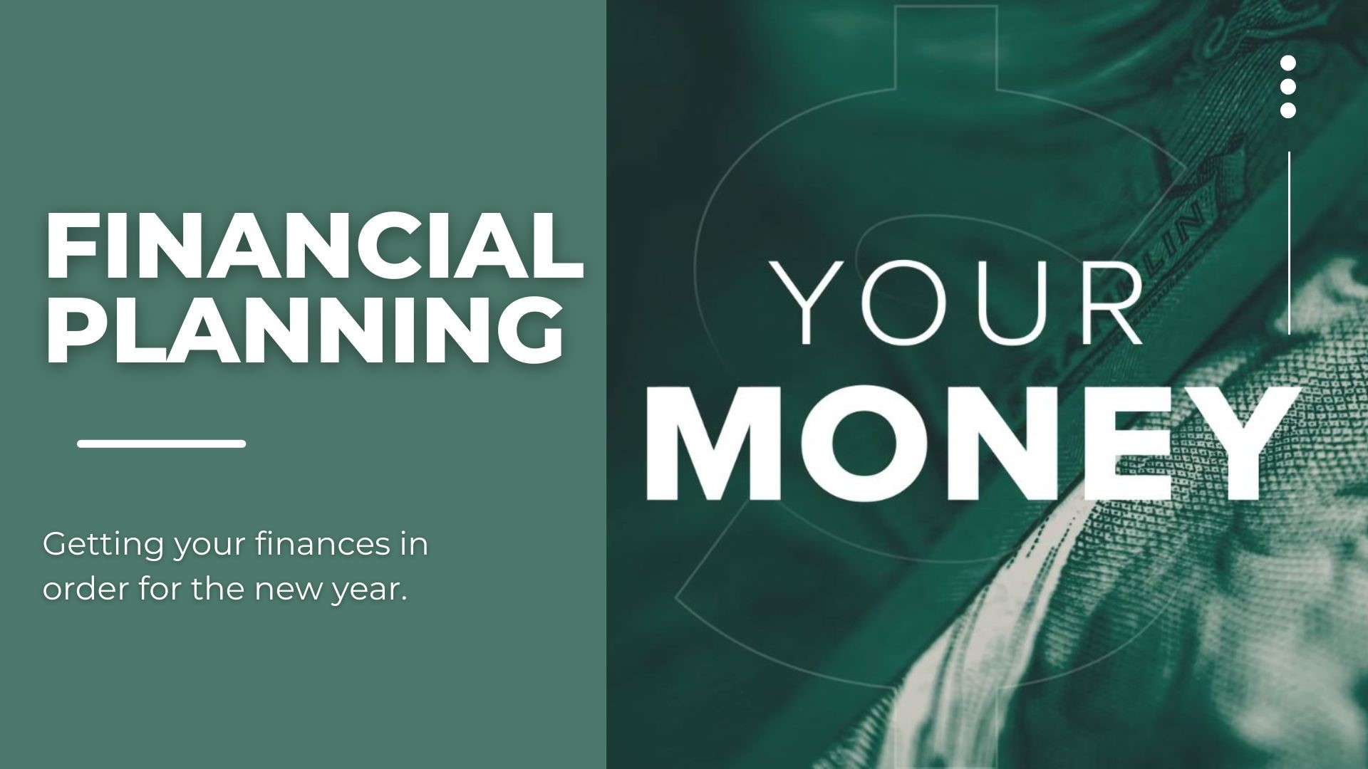 As we kick off a new year, its time to get your finances in order. How to plan for the next year, pay off your debt and avoid scams.