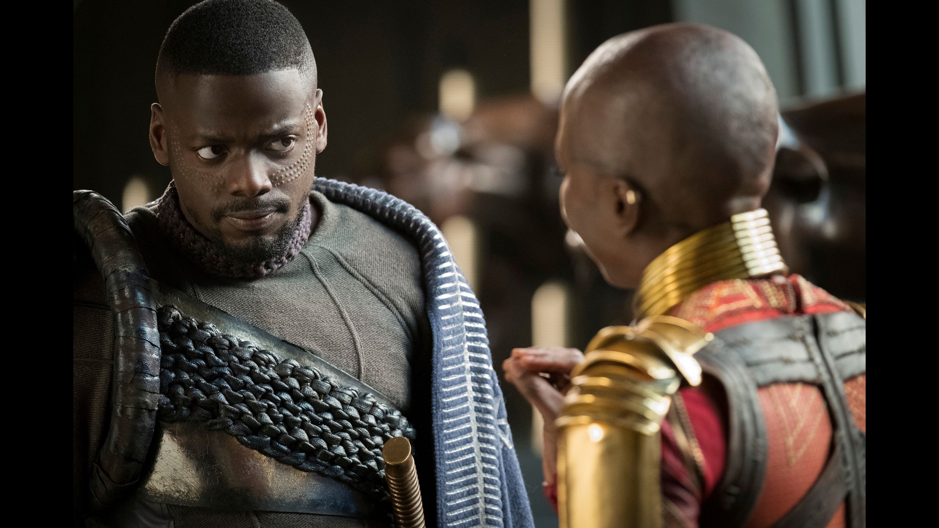 Exclusive Black Panther Deleted Scene Shows Okoye And W Kabi Having A Marital Tiff Cbs19 Tv