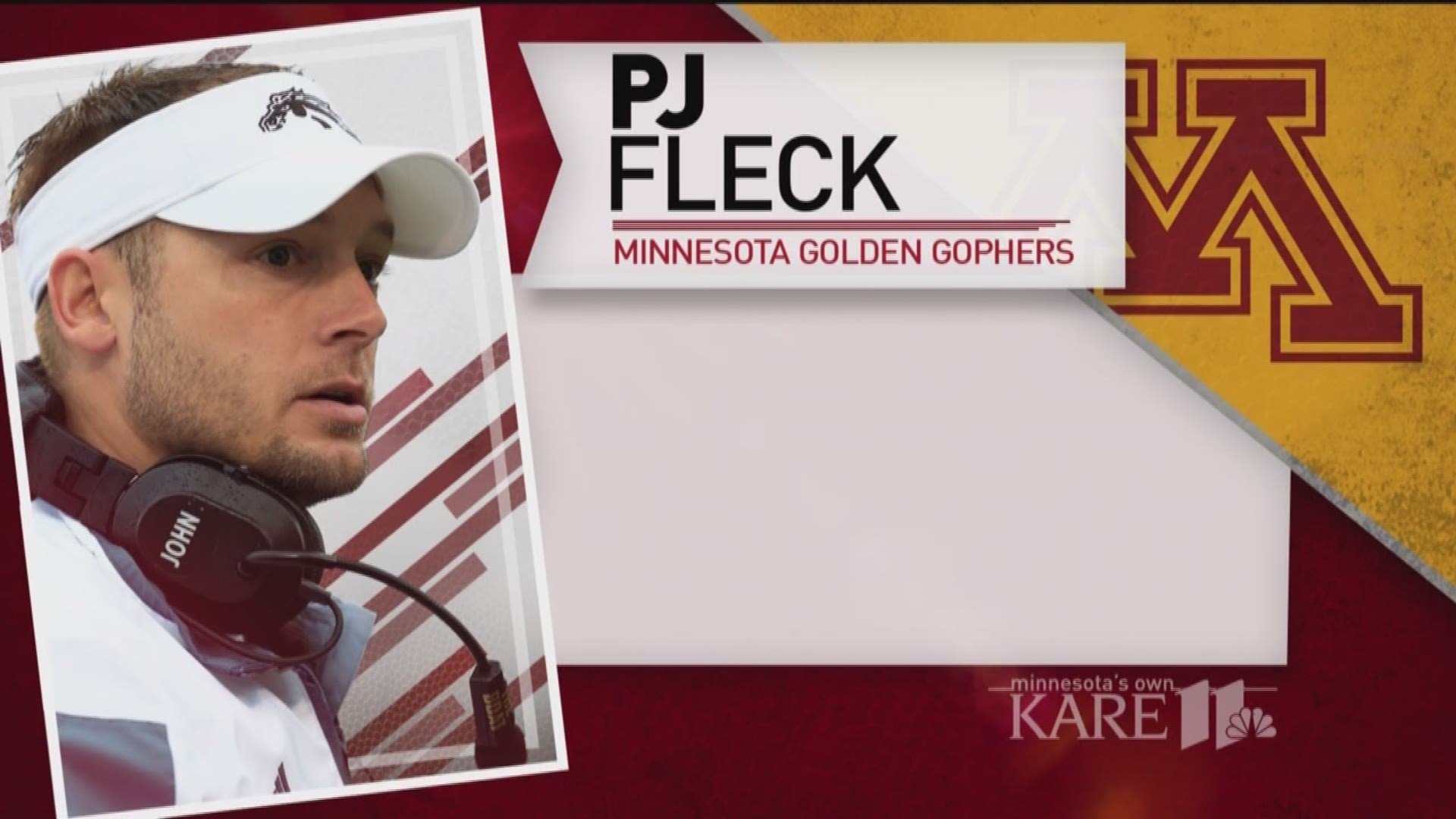 P.J. Fleck is new Gophers coach | cbs19.tv