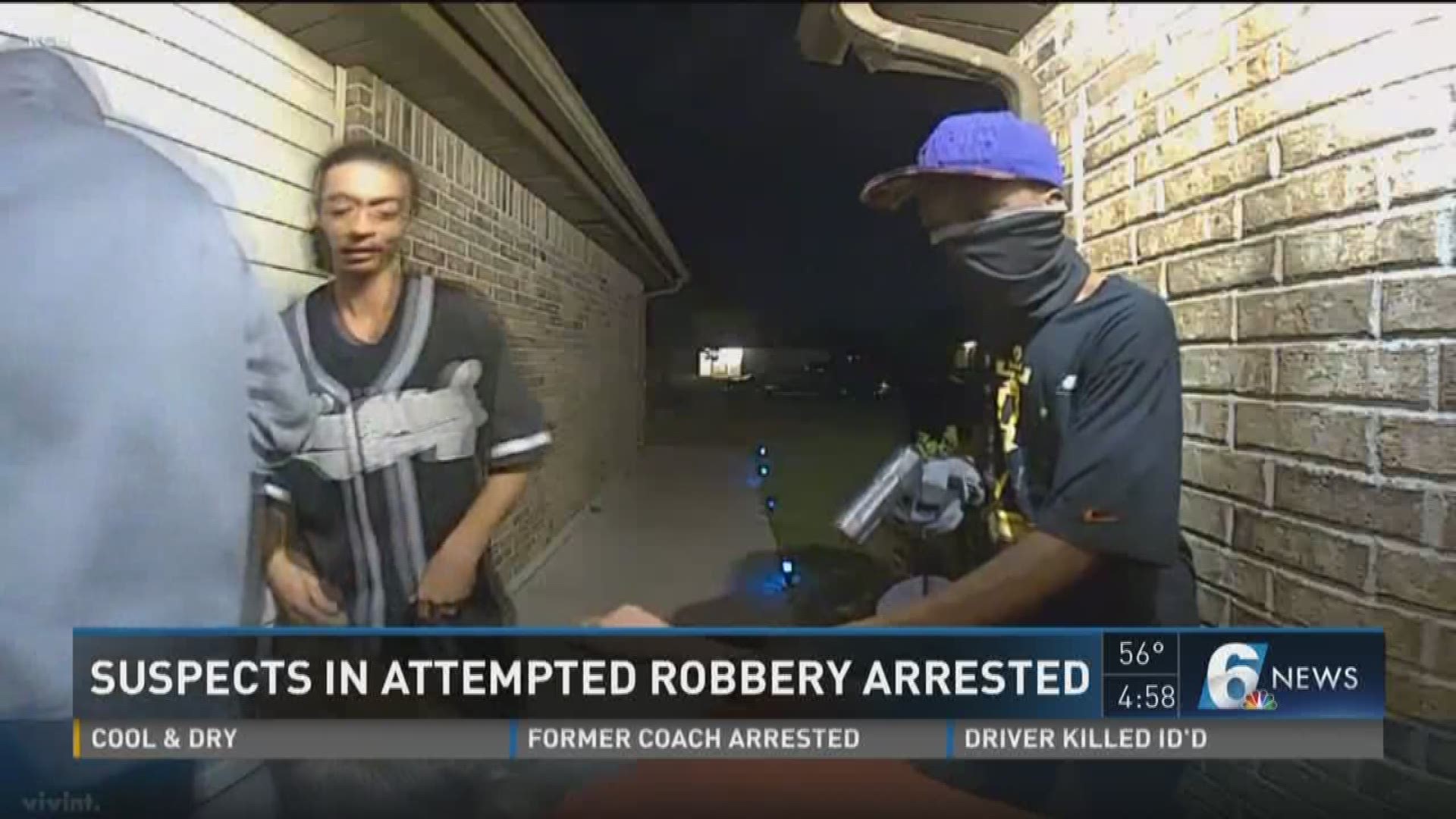 Killeen police have arrested five people they say attempted to rob a homeowner at gunpoint. 