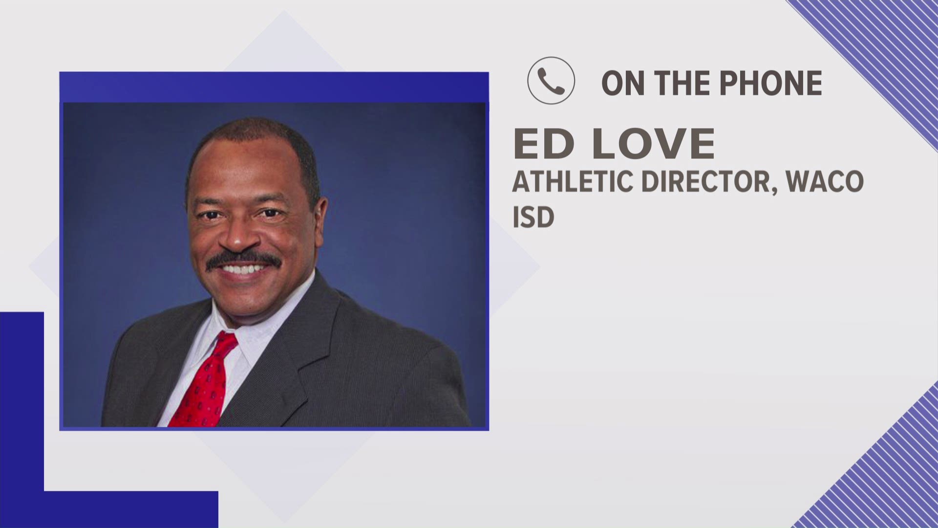 6 News weekend sports anchor Kurtis Quillin spoke with Waco ISD athletic director Ed Love about the district's decision to suspend summer workouts.