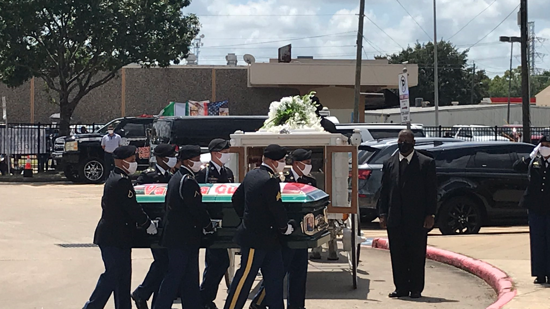 Family members and friends of Vanessa Guillen spoke at her memorial at Cesar Chavez High School in Houston on Friday, August 14.