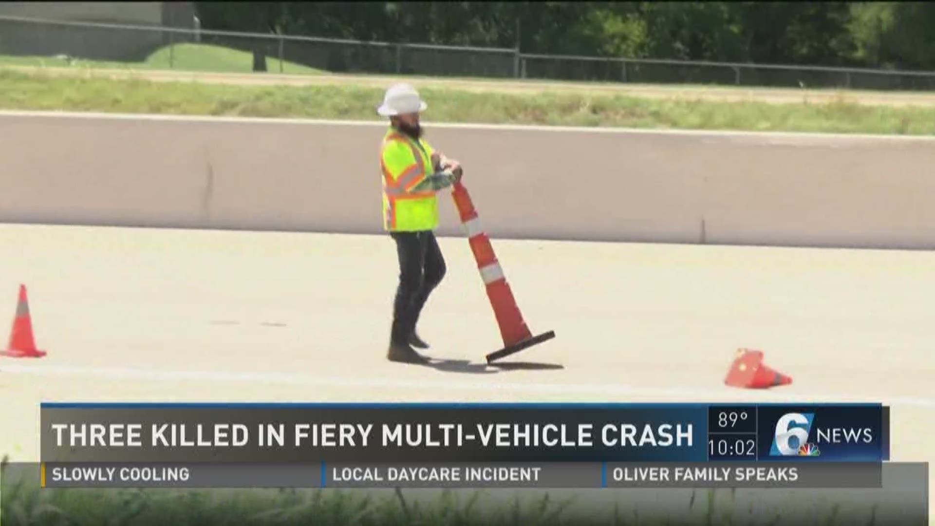 Three killed in multi-vehicle crash on I-35 in Waco | cbs19.tv
