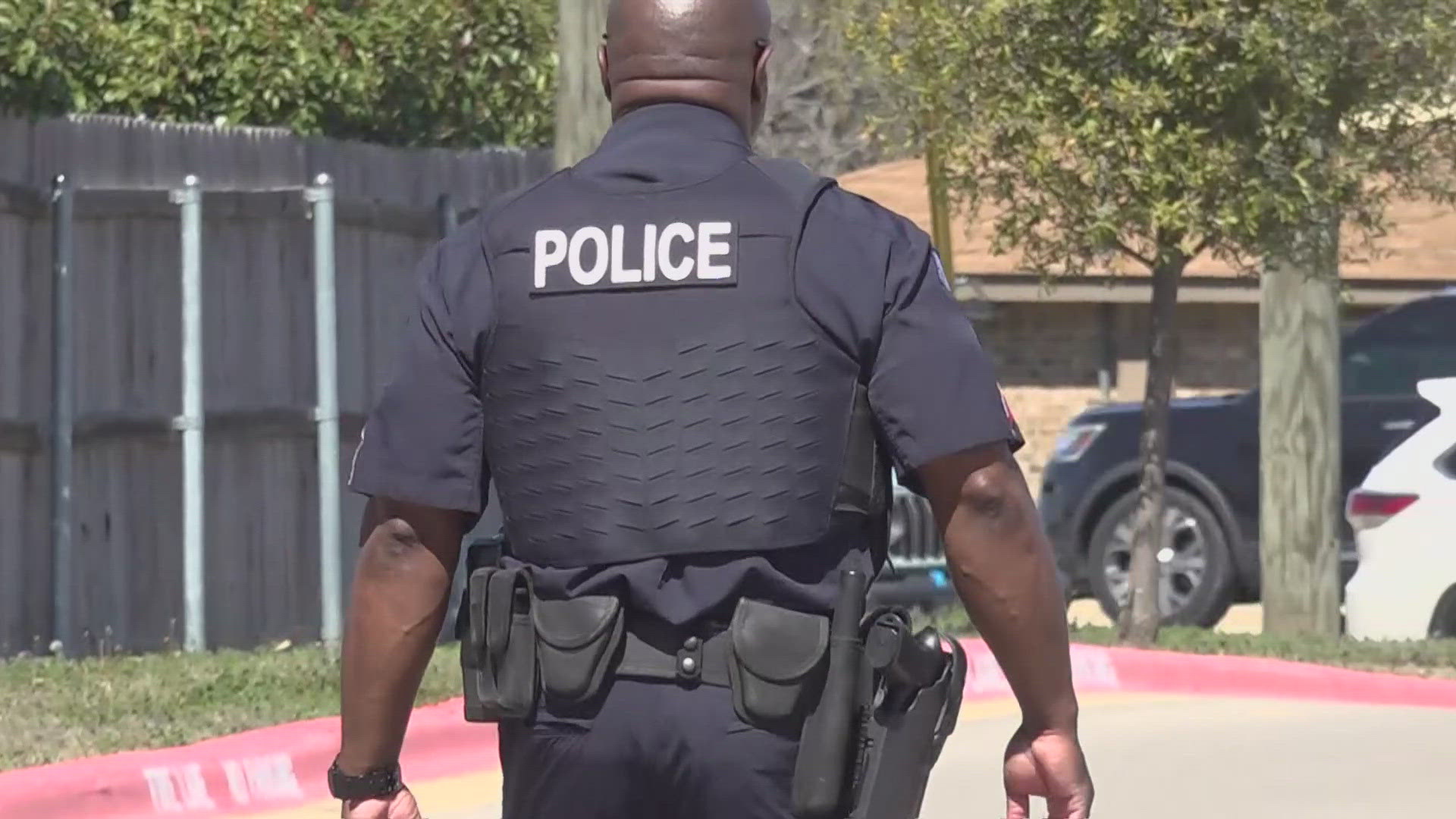 The district says there is no ongoing threat to students or staff and law enforcement is investigating the incident.