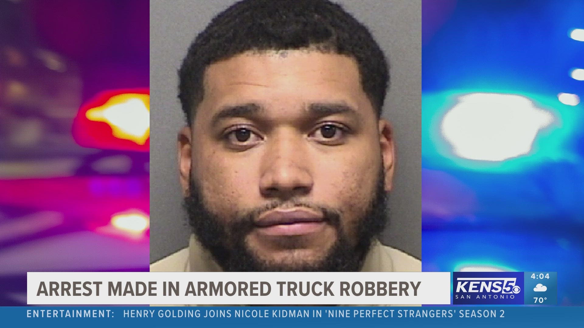 Deandre Dayshawn Nelson, 28, is facing aggravated robbery charges after police say he and another suspect were involved in a violent robbery of an armored truck.