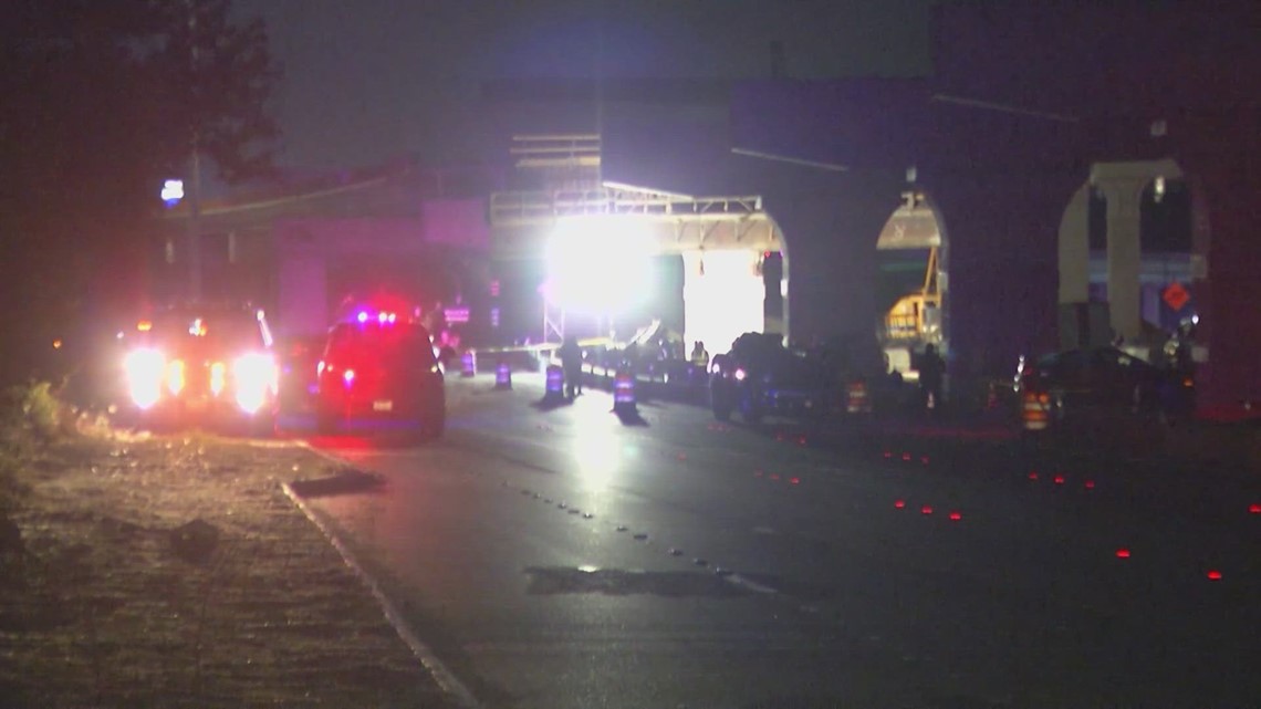 Man dead after driving through construction, crashing into crane cbs19.tv