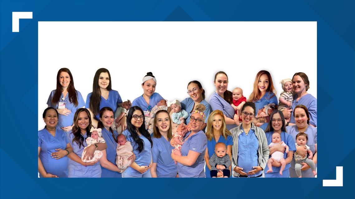 17 labor and delivery nurses at Methodist Hospital pregnant at same time - Vimarsana News
