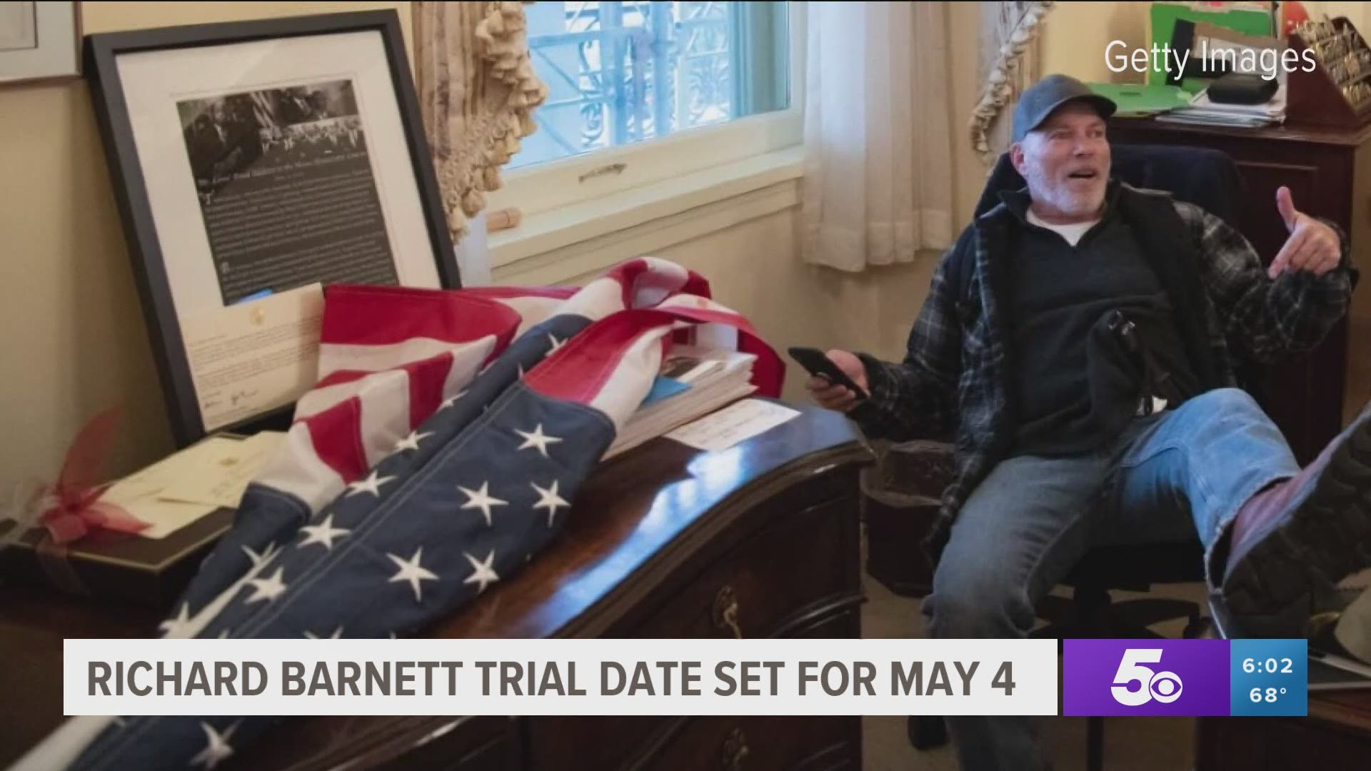 Richard Barnett trial date set for May 4