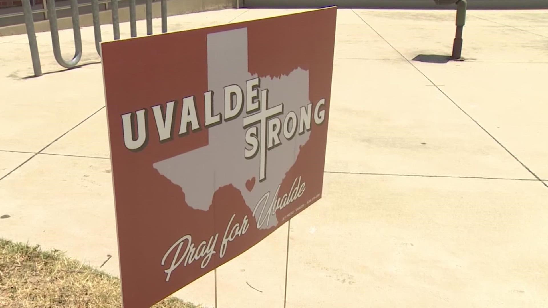 Licensed therapists are providing eight to 12 weeks of counseling to the Uvalde community. One professional drove in from San Antonio to volunteer his services.