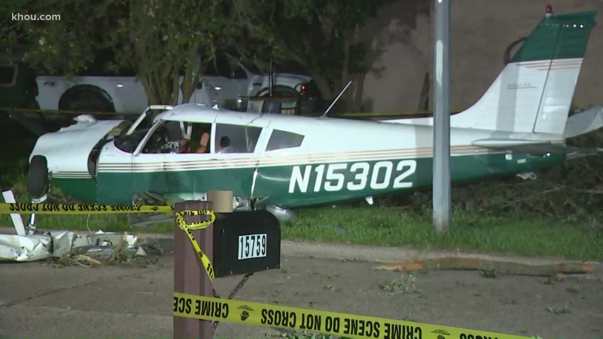 Plane crash near Houston Piper goes down in Bear Creek, 2 hurt cbs19.tv