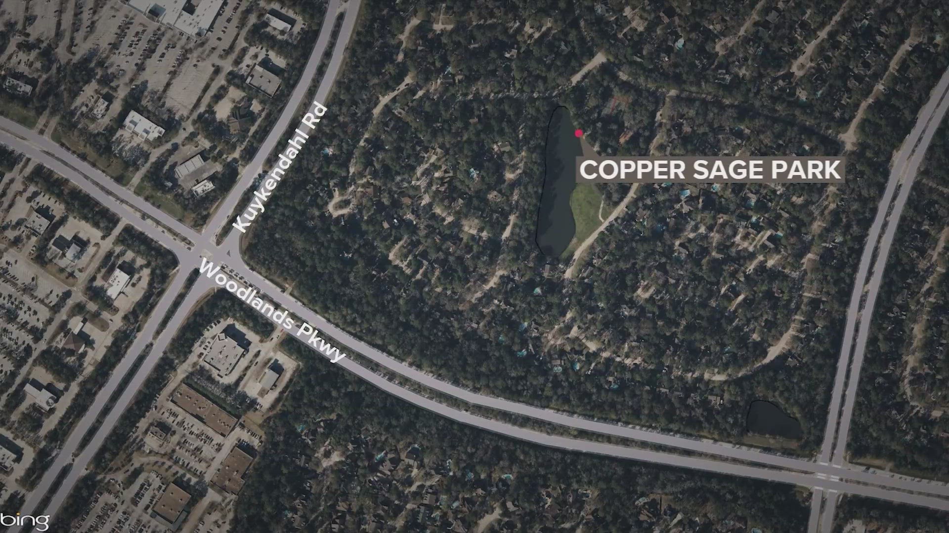Authorities said a human fetus was found in a floating urn at Copper Sage Park in The Woodlands.