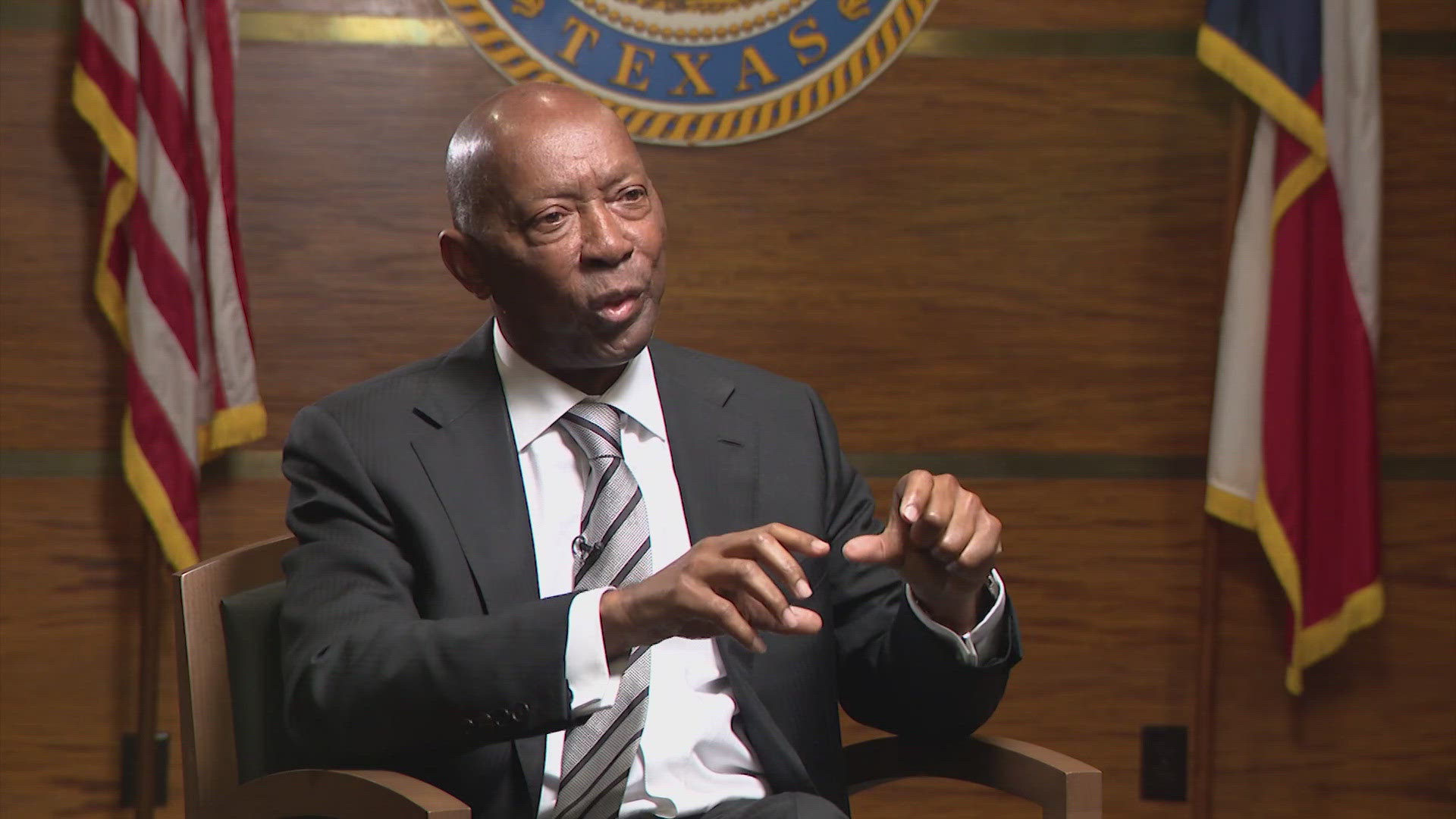 Former Houston Mayor Sylvester Turner has confirmed with KHOU 11 News anchor Len Cannon that he is considering a run for Congresswoman Sheila Jackson Lee’s seat.