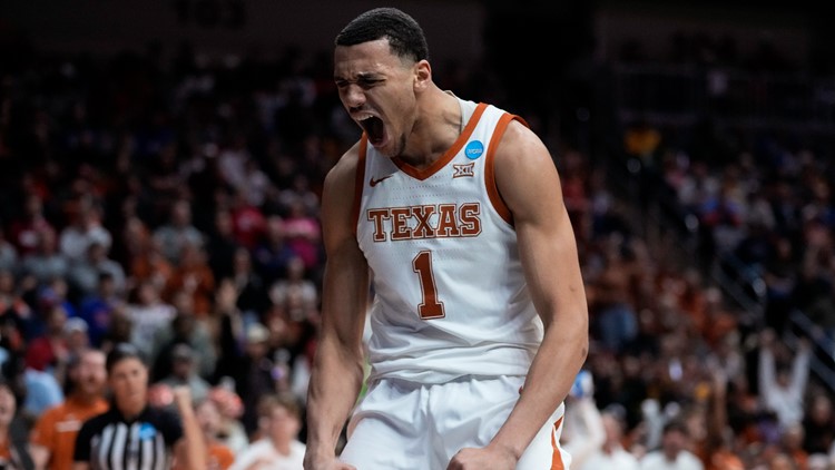 No. 2 Texas tops No. 15 Colgate in First Round of NCAA Tournament
