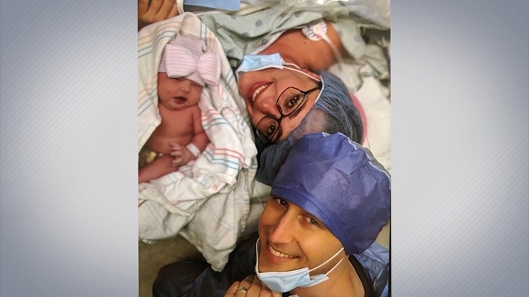 Houston nurse helps deliver mom and her baby 35 years apart