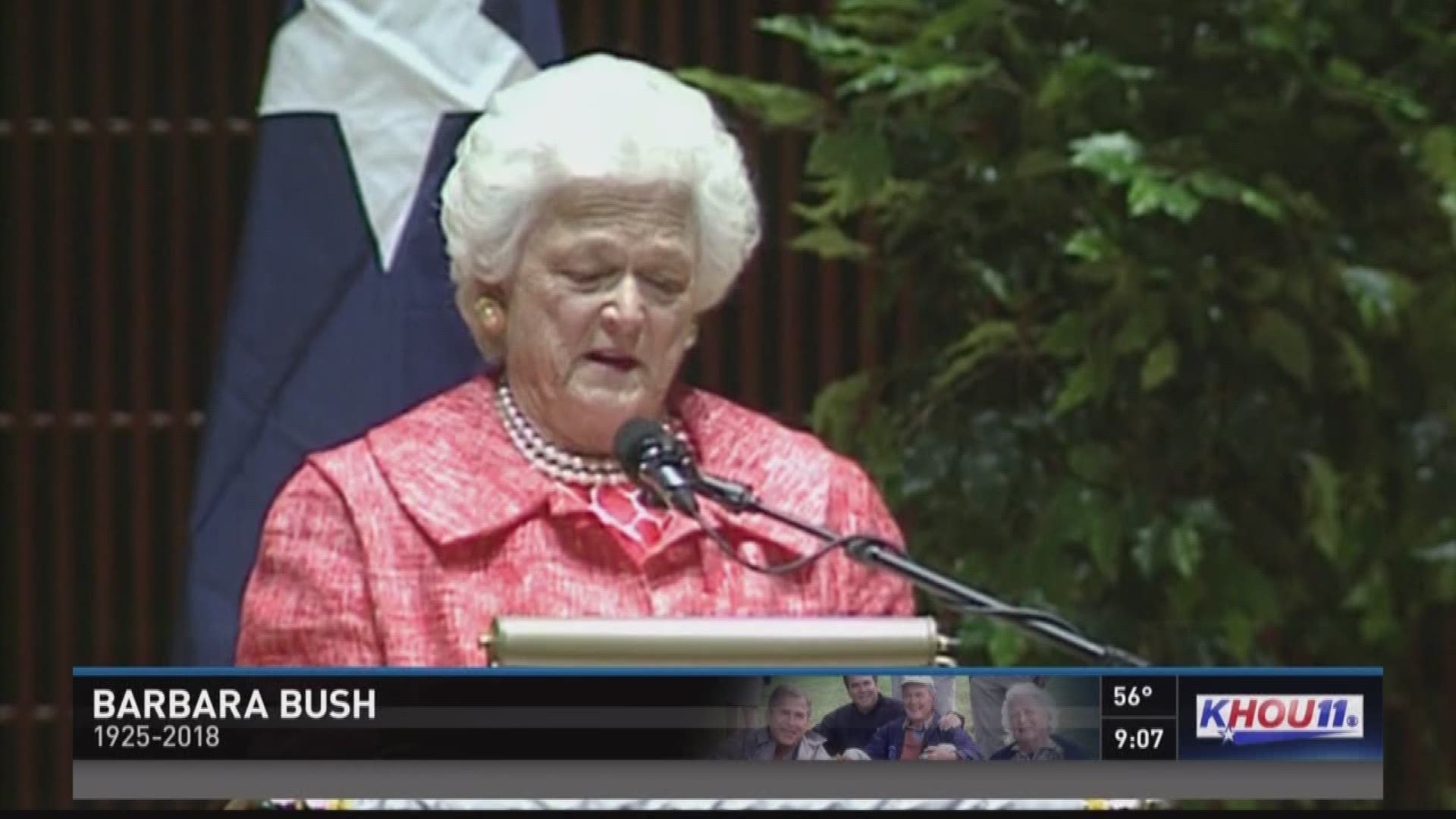 Celebrating Barbara Bush: Remembering the former first lady and beloved Houstonian
