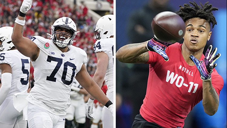 Texans pull off more trades to nab University of Houston receiver, Penn State lineman