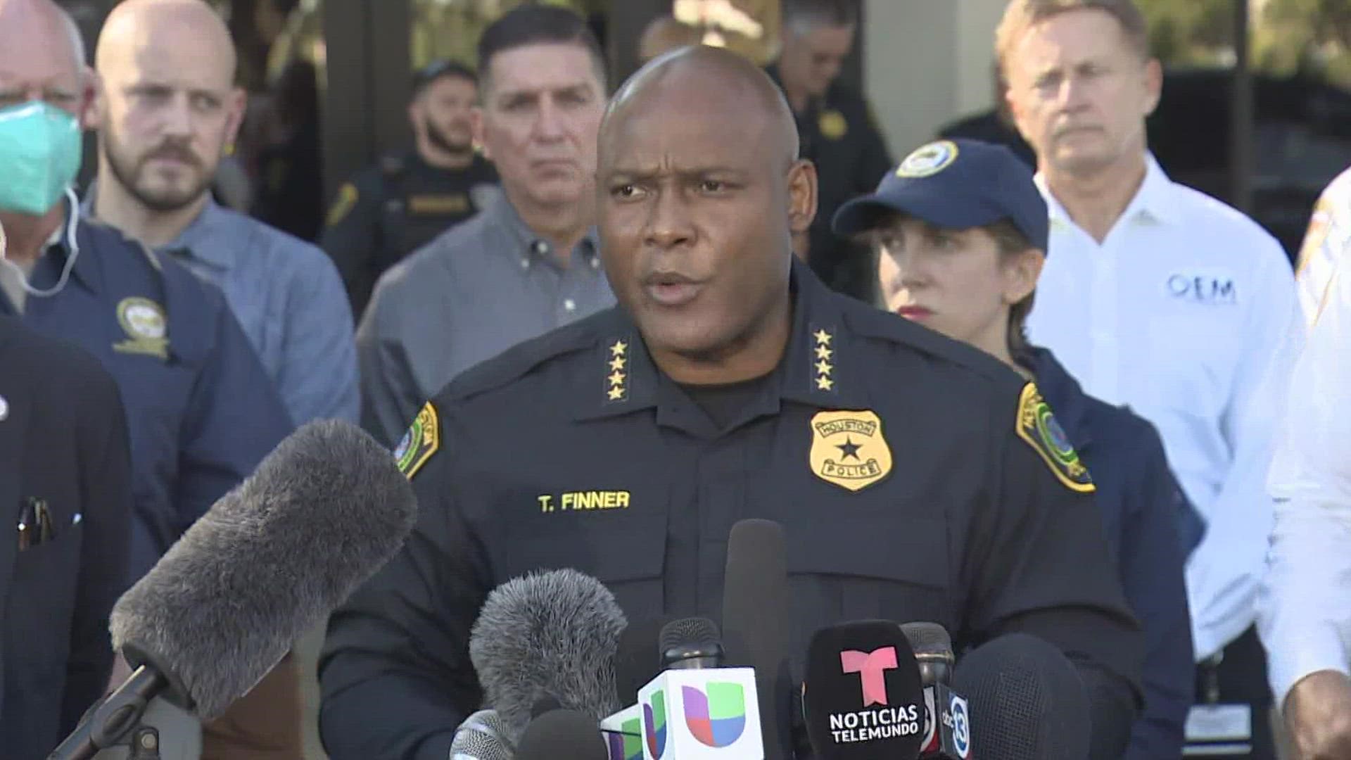 A security guard may have been pricked while trying to grab an attendee before he went unconscious, according to HPD Chief Troy Finner.