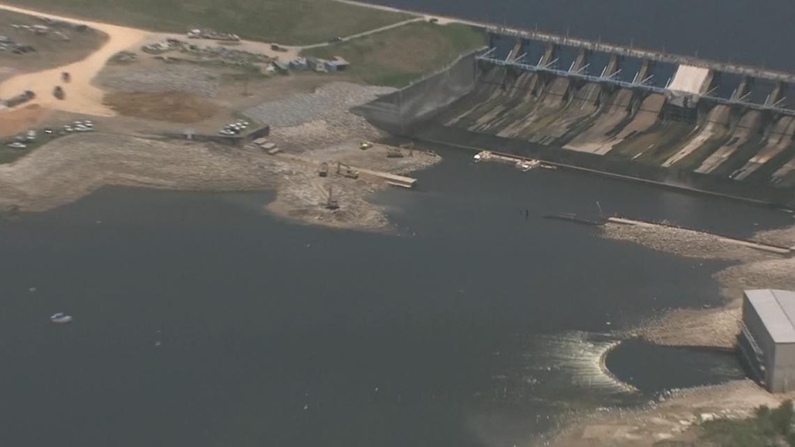 Update on damage to Lake Livingston Dam | cbs19.tv