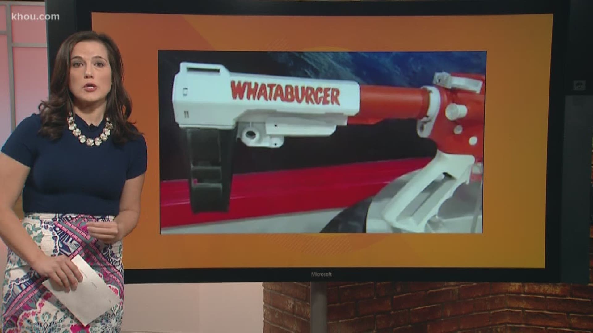 Whataburger is asking for HTX Tactical to not sell any more firearms with its brand and logo on them after a Whataburger gun recently went viral.