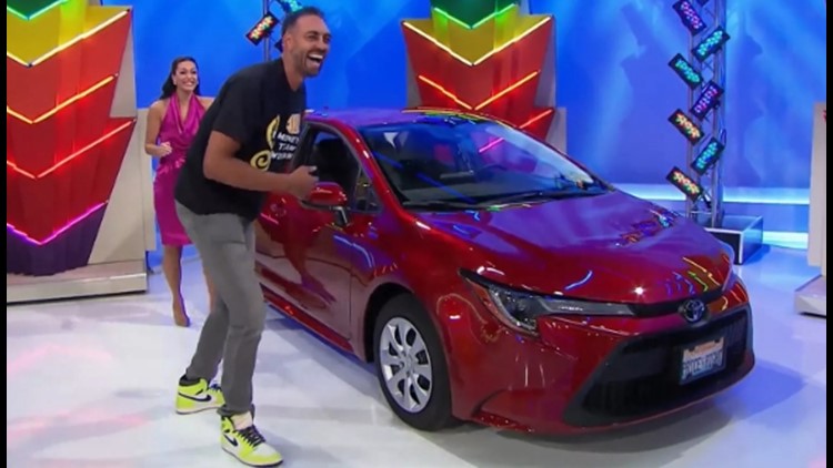 Ex-Houston Rocket wins new car on 'The PrIce is Right'