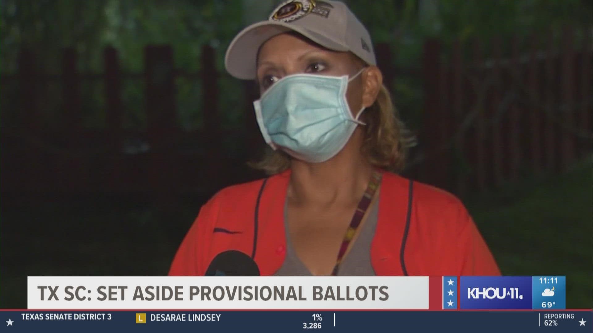 After confusion regarding polling hours being extended, Harris County voters shared their frustrations about the process.