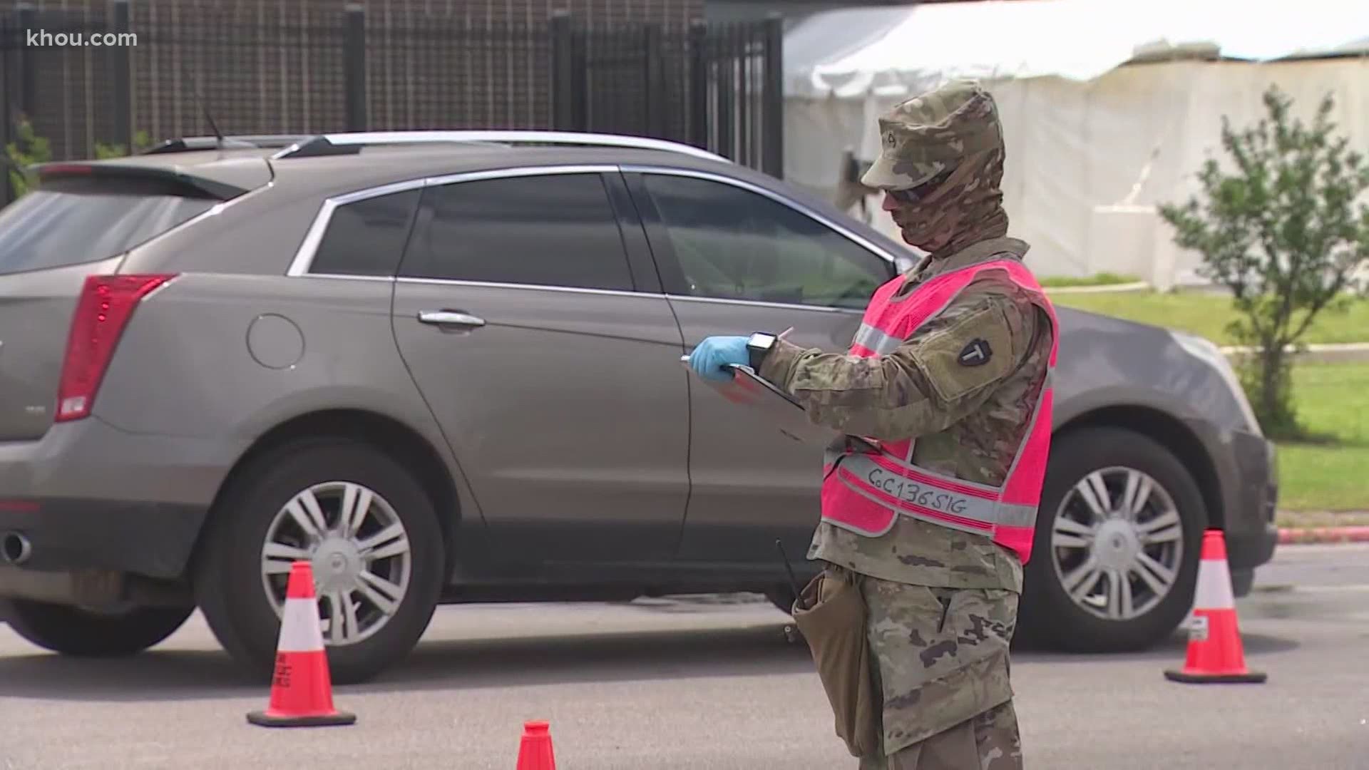 Soldiers have been assisting at testing sites, distributing 7 million units of PPE and 13 million meals at statewide food banks.