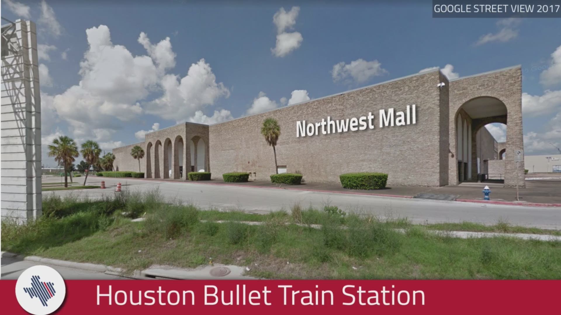 View rendering of Texas Central's Houston Bullet Train Station
