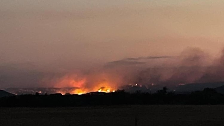 Wildfire spreads to 5,000 acres, forces mandatory evacuations in Taylor County