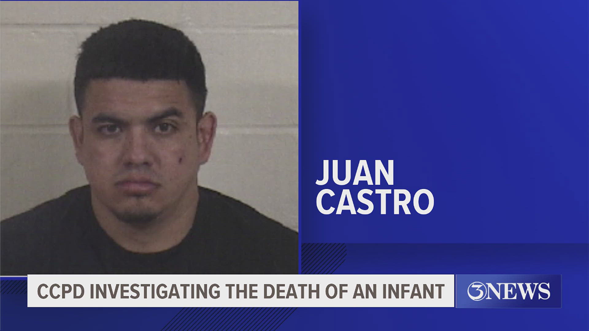 CCPD said they charged the infant's father 31-year-old Juan Castro with injury to a child causing serious bodily injury and abandoning and endangering a child.