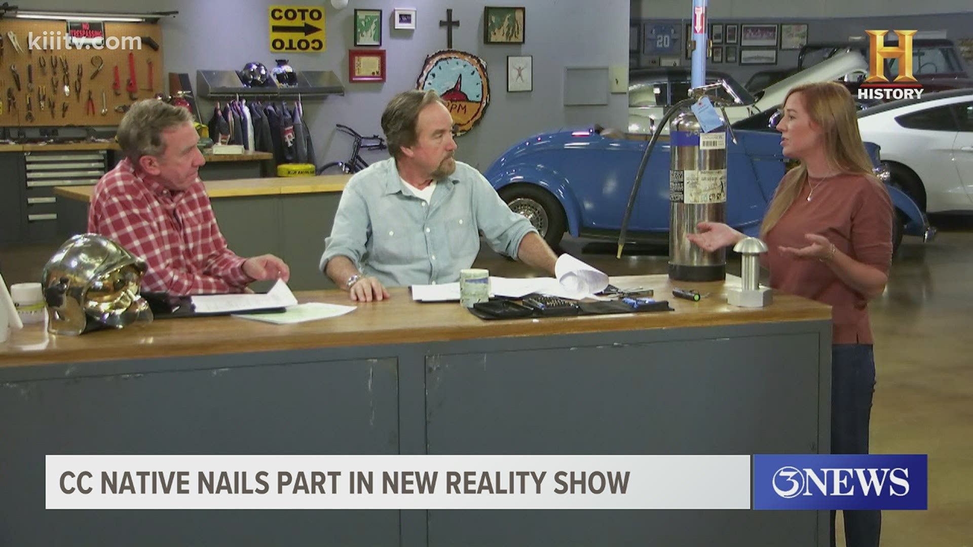 Flour Bluff graduate and do-it-yourself Youtube star, April Wilkerson, is the 'resident expert' for the new show.